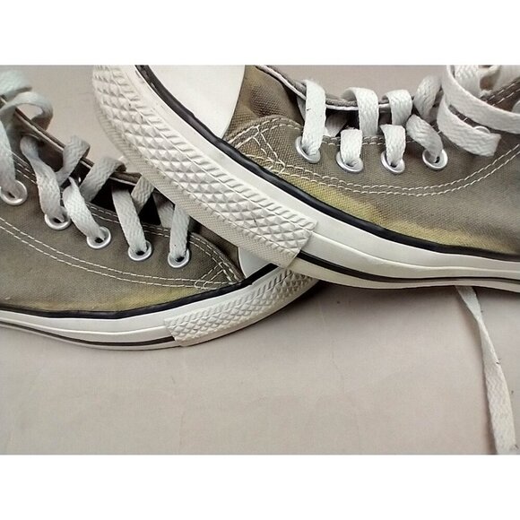 Converse CT All Star Hi 1J793 Gray Casual Shoes Sneakers Men's 7 Women's 9 - Picture 9 of 10